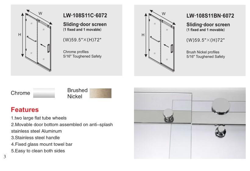 Superior Glass Shower Door Hardware China For Jy