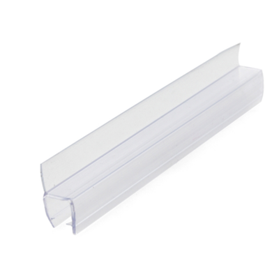 Waterproof glass edge PVC guard trim seal strip TSS-6