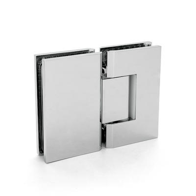 glass door hinge brass shower hinge D square cutouts SH-2-180
