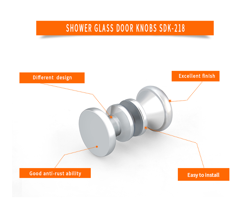product-Double Sided Small Shower Glass Door Knob SDK-218-JY-img