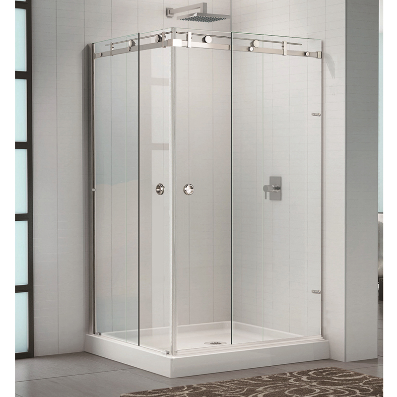 90 Degree Sliding Shower Glass Door Stainless Steel 304 KA-S001