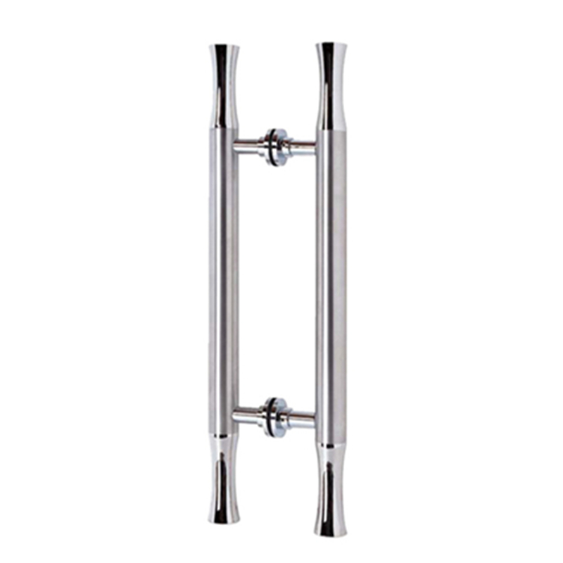 H Ladder Shape Polish Glass Door Pulls Handles GDH-08