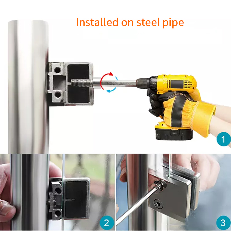 application-glass hinges-glass hardware-glass hinges-JY-img-1